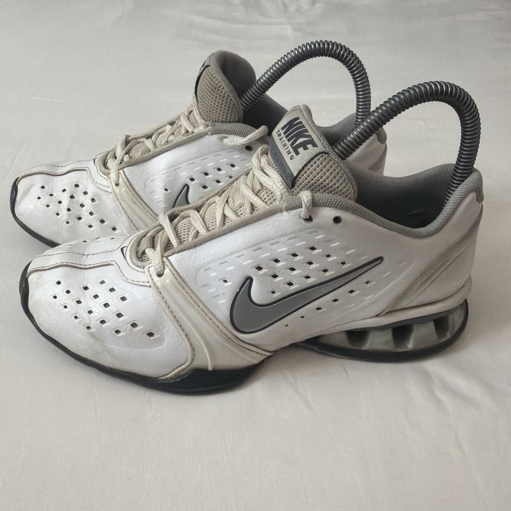 Nike Womens Reax Rockstar 415355-103 White‎ Running Shoes Sneakers Size 6.5 Rare - Picture 13 of 16